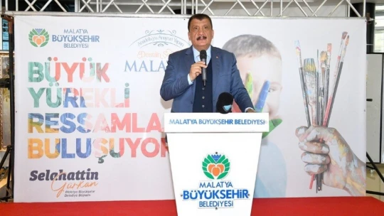 'Büyük yürekli ressamlar buluşuyor' programı gerçekleştirildi