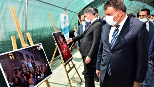 15 Temmuz Sergisi açıldı