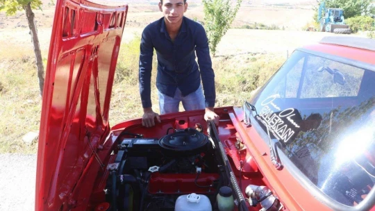 1974 model Murat 124 için 60 bin TL harcadı