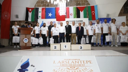 1.Arslantepe Uluslararası Satranç Turnuvası sona erdi