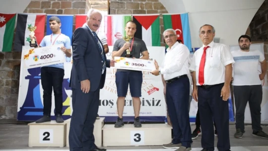 1.Arslantepe Uluslararası Satranç Turnuvası sona erdi