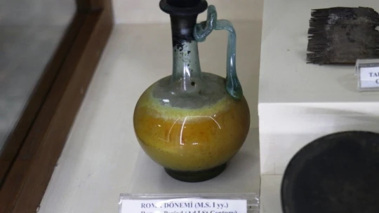 2000 yıllık yağdanlık Malatya Arkeoloji Müzesi'nde sergileniyor