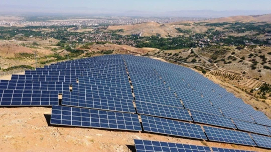 4 milyon 466 bin TL maliyetle güneş enerji santrali kuruldu