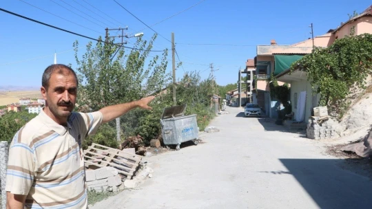 40 derece sıcakta susuzluk çekiyorlar