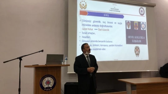 506 özel güvenlik görevlisine eğitim