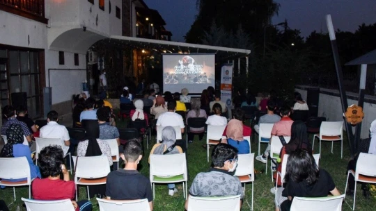 Açık havada sinema keyfi
