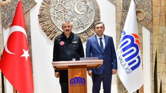 AFAD Başkanı Sezer Malatya'da