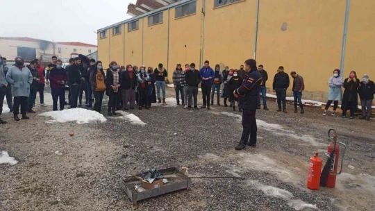 OSB'de AFAD Tatbikatı