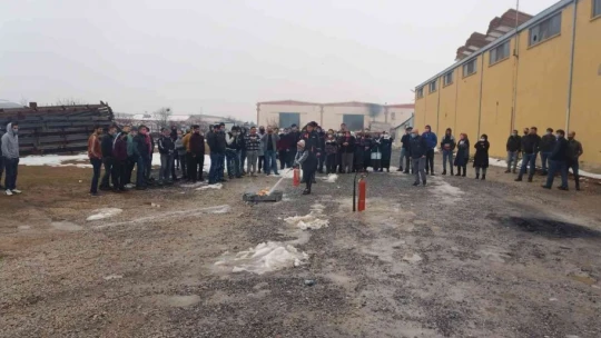 OSB'de AFAD Tatbikatı