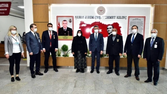 Ağız ve Diş Sağlığı Hastanesine, şehit Kılınç'ın ismi verildi