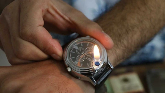 Ağzına sigara dahi sürmedi ama 20 yılda 350 çakmak topladı