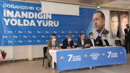 AK Parti Doğanşehir'de Kavuncuoğlu güven tazeledi