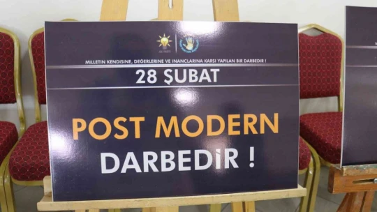 Malatya'da 28 Şubat açıklaması