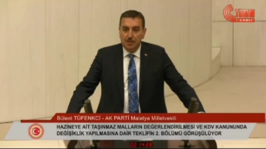 Tüfenkci'nin sunduğu yasa teklifi kabul edildi