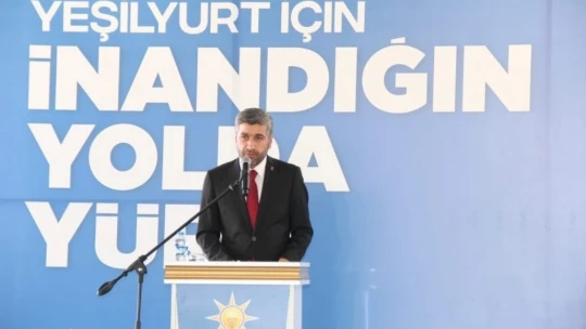 AK Parti Yeşilyurt'da Yalçınkaya güven tazeledi