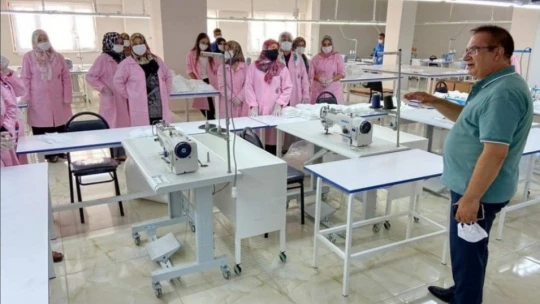 Akçadağ Belediyesi işsiz kadınlara istihdam sağlıyor