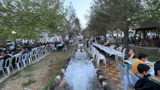 Akçadağ'da 2 bin kişilik iftar
