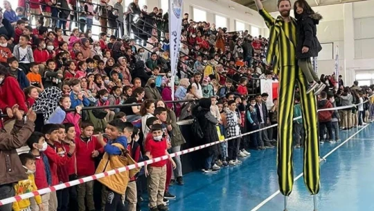 Akçadağ'da 23 Nisan kutlamaları erken başladı