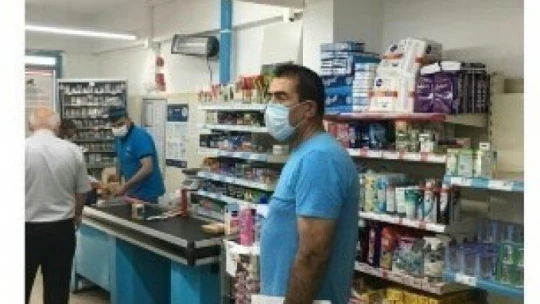 Akçadağ'da Covid-19 denetimi