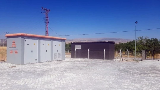 Akçadağ'da GES üretime başladı