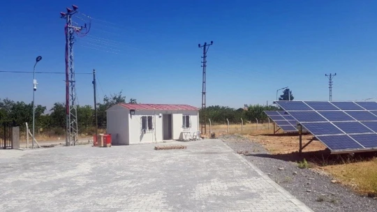 Akçadağ'da GES üretime başladı