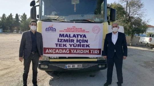 Akçadağ'dan İzmir'e gönül köprüsü