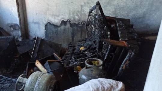 Apartman dairesinde patlama: 1 yaralı