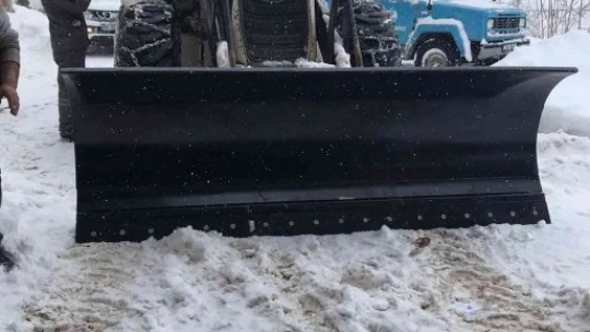 Arapgir'de yoğun kar mesaisi