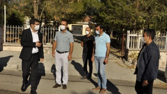 Arguvan'da okullara korona denetimi
