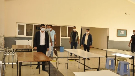Arguvan'da okullara korona denetimi