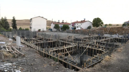 Spor kompleksi inşaatı devam ediyor