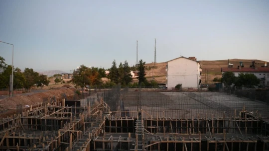 Spor kompleksi inşaatı devam ediyor