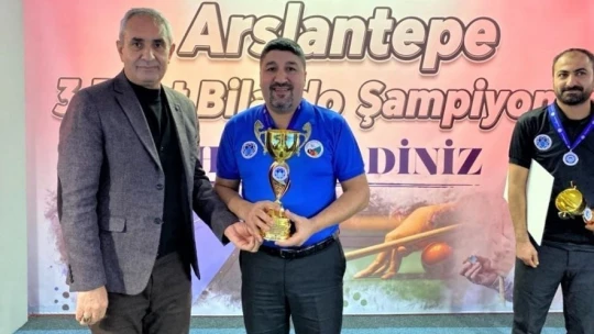 Arslantepe Bilardo Şampiyonası sona erdi
