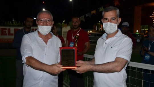 Ayak tenisi turnuvası 1.etabının finali tamamlandı