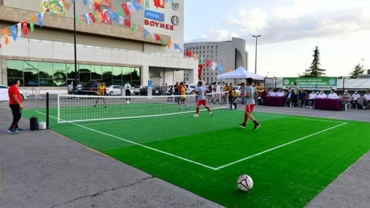Ayak Tenisi Turnuvası final maçlarıyla sona erdi