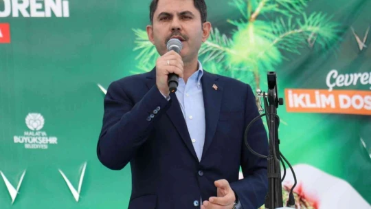 Bakan Kurum: ''Birileri bu eser siyasetinden son derece rahatsız oluyor'