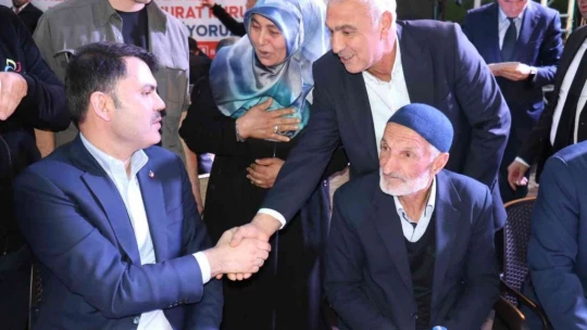 Bakan Kurum: 'Cumhuriyet tarihimizin en büyük deprem dönüşümünü başlattık'