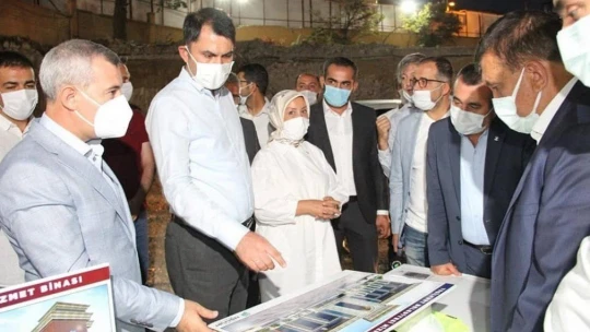 Bakan Murat Kurum'dan Yeşilyurt'a müjde