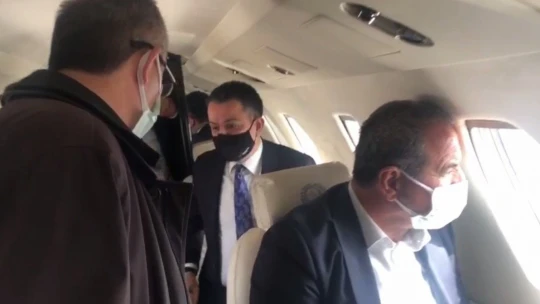 Bakan Pakdemirli'nin arızalanan uçağı Malatya'ya acil iniş yaptı