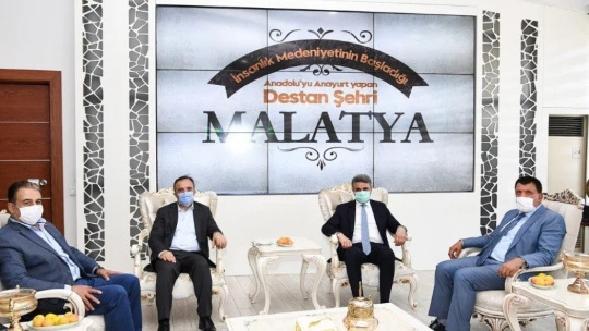 Bakan Yardımcısı Çataklı, Malatya Büyükşehir'i ziyaret etti