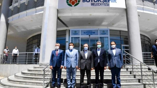 Bakan Yardımcısı Çataklı, Malatya Büyükşehir'i ziyaret etti