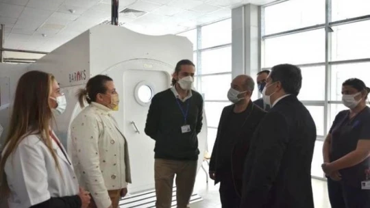 Basınç odası hizmete girdi