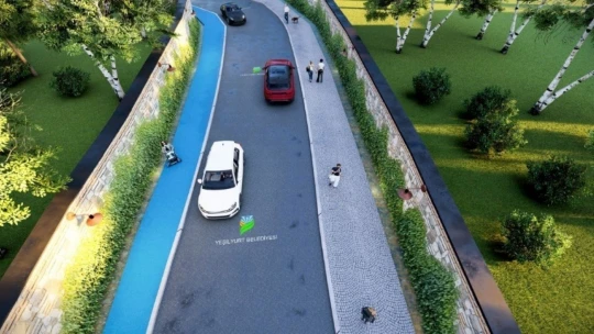 Başkan Çınar,  dere ıslah ve dönüşüm çalışmalarını inceledi