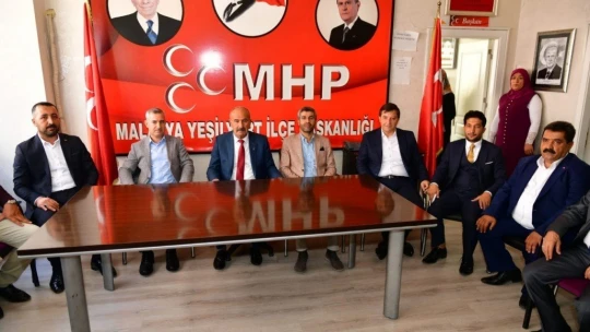 Başkan Çınar'dan MHP ve Ülkü Ocakları'na ziyaret