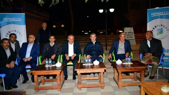 Başkan Çınar, Dilek sakinleriyle bir araya geldi