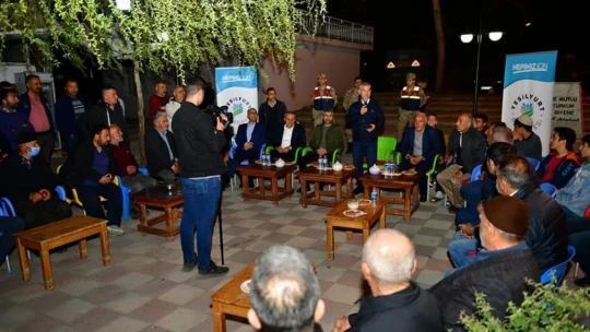 Başkan Çınar, Dilek sakinleriyle bir araya geldi