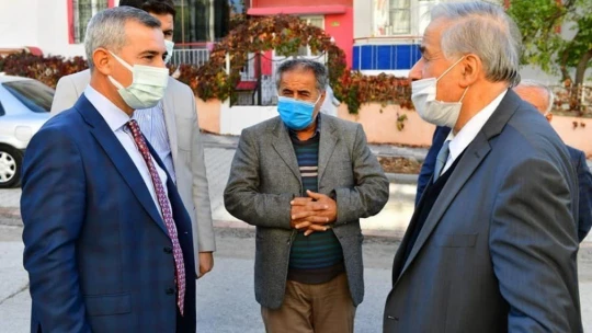 Başkan Çınar, dönüşüm yatırımlarını inceledi