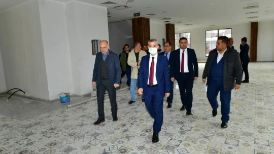 Başkan Çınar, Gündüzbey sosyal tesislerini inceledi