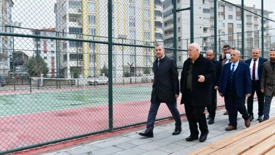 İnönü Mahallesi'ne spor tesisi