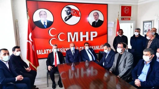 Başkan Çınar, MHP'liler ile bir araya geldi